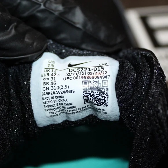 ❌S⭕️LD❌Nike Air Zoom Infinity React Black Grey White Mens Size 13 Golf Shoes - Picture 15 of 17